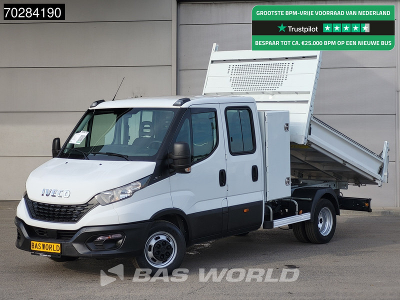 Iveco Daily 35C14 Kipper met Kist Dubbel Cabine Dubbellucht 3,5t Trekhaak Airco Cruise Euro6 Kieper Tipper Benne 2m3 Airco Trekhaak Cruise c - Dostavno vozilo prekucnik: slika 1 Iveco Daily 35C14 Kipper met Kist Dubbel Cabine Dubbellucht 3,5t Trekhaak Airco Cruise Euro6 Kieper Tipper Benne 2m3 Airco Trekhaak Cruise c - Dostavno vozilo prekucnik: slika 1