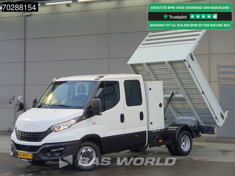 Iveco Daily 35C14 Kipper met Kist Dubbel Cabine Dubbellucht 3,5t Trekhaak Airco Cruise Euro6 Tipper Kieper Benne 2m3 Airco Trekhaak Cruise c - Dostavno vozilo prekucnik: slika 1 Iveco Daily 35C14 Kipper met Kist Dubbel Cabine Dubbellucht 3,5t Trekhaak Airco Cruise Euro6 Tipper Kieper Benne 2m3 Airco Trekhaak Cruise c - Dostavno vozilo prekucnik: slika 1