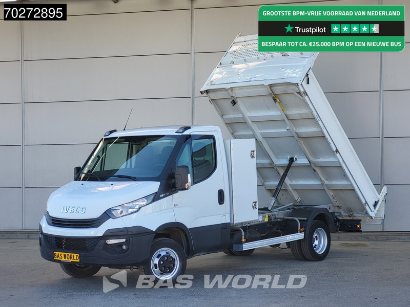 Iveco Daily 35C14 Kipper met Kist Dubbellucht 3,5t Trekhaak Airco Cruise Euro6 Kieper Benne Tipper Airco Trekhaak Cruise control - Dostavno vozilo prekucnik: slika 1 Iveco Daily 35C14 Kipper met Kist Dubbellucht 3,5t Trekhaak Airco Cruise Euro6 Kieper Benne Tipper Airco Trekhaak Cruise control - Dostavno vozilo prekucnik: slika 1