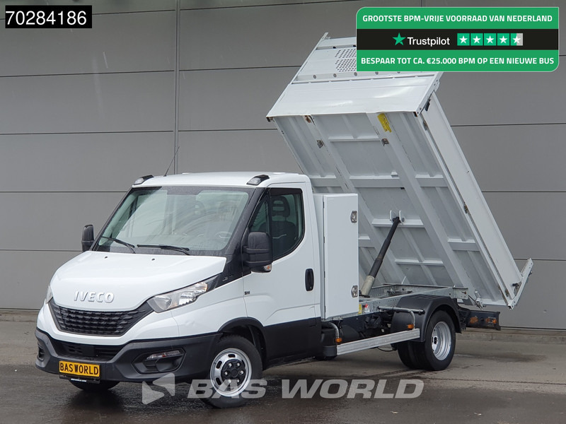 Iveco Daily 35C14 Kipper met Kist Dubbellucht 3,5t Trekhaak Airco Cruise Euro6 Tipper Benne Kieper 2m3 Airco Trekhaak Cruise control - Dostavno vozilo prekucnik: slika 1 Iveco Daily 35C14 Kipper met Kist Dubbellucht 3,5t Trekhaak Airco Cruise Euro6 Tipper Benne Kieper 2m3 Airco Trekhaak Cruise control - Dostavno vozilo prekucnik: slika 1