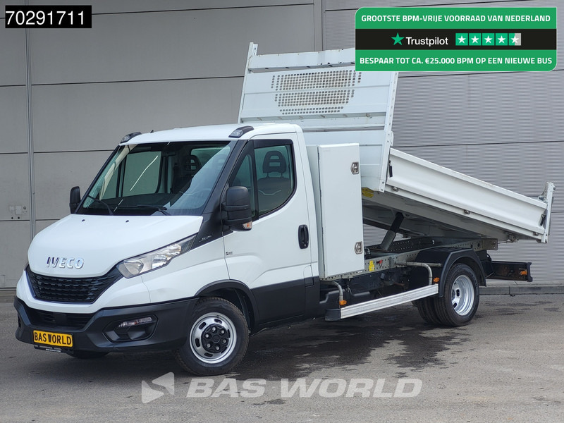 Iveco Daily 35C14 Open Laadbak met Kist Dubbellucht 3,5t Trekhaak Airco Cruise Euro6 Pritsche Pickup Open Box 2m3 Airco Trekhaak Cruise cont - Dostavno vozilo s kesonom: slika 1 Iveco Daily 35C14 Open Laadbak met Kist Dubbellucht 3,5t Trekhaak Airco Cruise Euro6 Pritsche Pickup Open Box 2m3 Airco Trekhaak Cruise cont - Dostavno vozilo s kesonom: slika 1