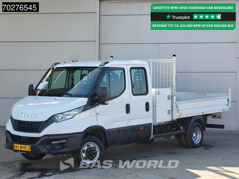 Dostavno vozilo prekucnik Iveco Daily 35C16 3.0L Dubbel Cabine Kipper met Kist 3,5t trekhaak Tipper Benne Kieper Airco Dubbel cabine Trekhaak Cruise control: slika 6