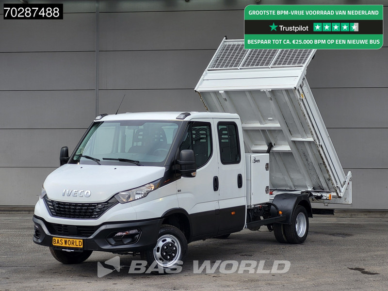 Iveco Daily 35C16 3.0L Kipper met Kist Dubbel Cabine 3,5t Trekhaak Airco Cruise Euro6 Kieper Tipper Benne 2m3 Airco Trekhaak Cruise control - Dostavno vozilo prekucnik: slika 1 Iveco Daily 35C16 3.0L Kipper met Kist Dubbel Cabine 3,5t Trekhaak Airco Cruise Euro6 Kieper Tipper Benne 2m3 Airco Trekhaak Cruise control - Dostavno vozilo prekucnik: slika 1