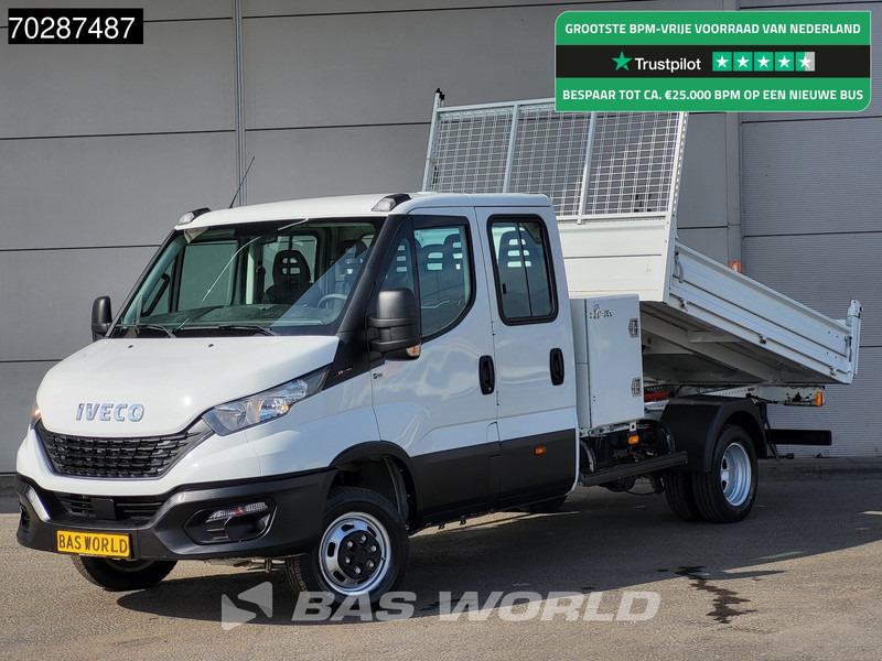 Iveco Daily 35C16 3.0L Kipper met Kist Dubbel Cabine 3,5t Trekhaak Navi Airco Cruise Camera Euro6 Kieper Tipper Benne 2m3 Airco Cruise contr - Dostavno vozilo prekucnik: slika 1 Iveco Daily 35C16 3.0L Kipper met Kist Dubbel Cabine 3,5t Trekhaak Navi Airco Cruise Camera Euro6 Kieper Tipper Benne 2m3 Airco Cruise contr - Dostavno vozilo prekucnik: slika 1