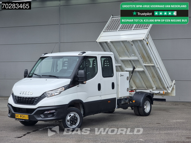Iveco Daily 35C16 3.0L Kipper met Kist Dubbel Cabine Dubbellucht 3,5t Trekhaak Navi Airco Cruise Camera Euro6 Kieper Tipper Benne 2m3 Airco - Dostavno vozilo prekucnik: slika 1 Iveco Daily 35C16 3.0L Kipper met Kist Dubbel Cabine Dubbellucht 3,5t Trekhaak Navi Airco Cruise Camera Euro6 Kieper Tipper Benne 2m3 Airco - Dostavno vozilo prekucnik: slika 1