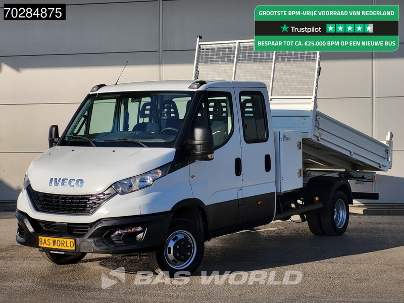Dostavno vozilo s kesonom Iveco Daily 35C16 3.0L Open Laadbak Dubbel Cabine met Kist 3,5t trekhaak Dubbellucht Airco Cruise Pritsche Pickup Open Box 2m3 Airco Trekhaa: slika 1