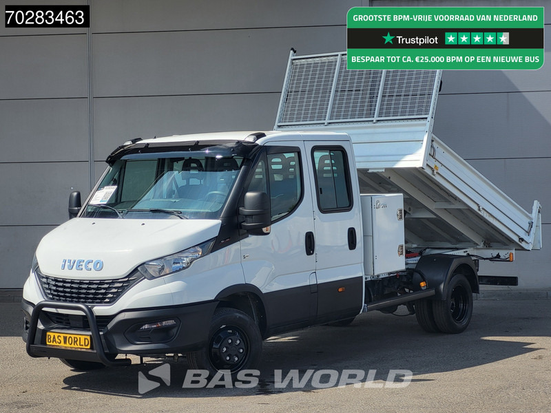 Iveco Daily 35C16 3.0L Special Edition Kipper met Kist Dubbel Cabine Dubbellucht 3,5t Trekhaak Airco Cruise Euro6 Tipper Benne Kieper Airco - Dostavno vozilo prekucnik: slika 1 Iveco Daily 35C16 3.0L Special Edition Kipper met Kist Dubbel Cabine Dubbellucht 3,5t Trekhaak Airco Cruise Euro6 Tipper Benne Kieper Airco - Dostavno vozilo prekucnik: slika 1