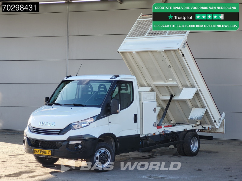 Iveco Daily 35C16 Automaat Kipper met Kist Dubbellucht 3,5t Trekhaak Airco Cruise Euro6 Tipper Benne Kieper Airco Trekhaak Cruise control - Dostavno vozilo prekucnik: slika 1 Iveco Daily 35C16 Automaat Kipper met Kist Dubbellucht 3,5t Trekhaak Airco Cruise Euro6 Tipper Benne Kieper Airco Trekhaak Cruise control - Dostavno vozilo prekucnik: slika 1