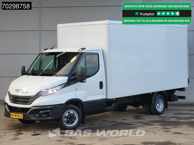 Iveco Daily 35C16 Laadklep Dubbellucht Bakwagen 160PK Airco Euro6 Meubelbak Koffer Airco - Dostavno vozilo z zabojnikom: slika 1 Iveco Daily 35C16 Laadklep Dubbellucht Bakwagen 160PK Airco Euro6 Meubelbak Koffer Airco - Dostavno vozilo z zabojnikom: slika 1