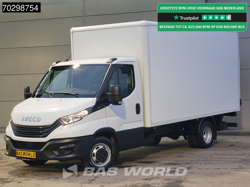 Iveco Daily 35C16 Laadklep Dubbellucht Bakwagen 160PK Airco Euro6 Meubelbak Koffer Airco - Dostavno vozilo z zabojnikom: slika 1 Iveco Daily 35C16 Laadklep Dubbellucht Bakwagen 160PK Airco Euro6 Meubelbak Koffer Airco - Dostavno vozilo z zabojnikom: slika 1