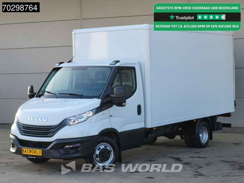 Iveco Daily 35C16 Laadklep Dubbellucht Bakwagen 160PK Airco Euro6 Meubelbak Koffer Airco - Dostavno vozilo z zabojnikom: slika 1 Iveco Daily 35C16 Laadklep Dubbellucht Bakwagen 160PK Airco Euro6 Meubelbak Koffer Airco - Dostavno vozilo z zabojnikom: slika 1