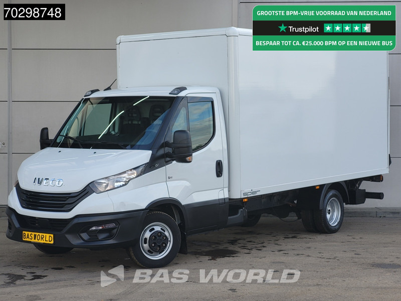 Iveco Daily 35C16 Laadklep Dubbellucht Bakwagen 160PK Airco Euro6 Meubelbak Koffer Airco - Dostavno vozilo z zabojnikom: slika 1 Iveco Daily 35C16 Laadklep Dubbellucht Bakwagen 160PK Airco Euro6 Meubelbak Koffer Airco - Dostavno vozilo z zabojnikom: slika 1