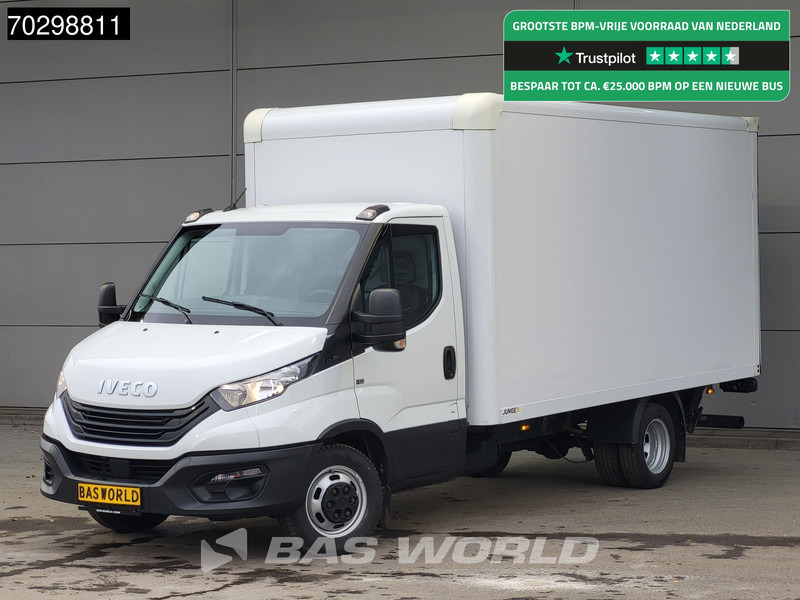 Iveco Daily 35C16 Laadklep Dubbellucht Bakwagen 160PK Airco Euro6 Meubelbak Koffer Airco - Dostavno vozilo z zabojnikom: slika 1 Iveco Daily 35C16 Laadklep Dubbellucht Bakwagen 160PK Airco Euro6 Meubelbak Koffer Airco - Dostavno vozilo z zabojnikom: slika 1
