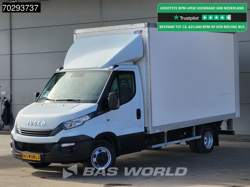Iveco Daily 35C16 Laadklep Dubbellucht Bakwagen Airco Cruise Euro6 Meubelbak Koffer 20m3 Airco Cruise control - Dostavno vozilo z zabojnikom: slika 1 Iveco Daily 35C16 Laadklep Dubbellucht Bakwagen Airco Cruise Euro6 Meubelbak Koffer 20m3 Airco Cruise control - Dostavno vozilo z zabojnikom: slika 1