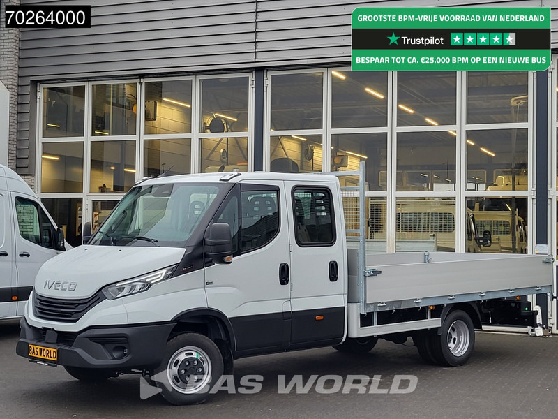 Iveco Daily 35C18 3.0 180PK Nwe model 2025 NL Open laadbak Dubbel Cabine Navi Camera Cruise LED 3,5T Trekvermogen Pritsche Pickup 3m3 Airco - Dostavno vozilo s kesonom: slika 1 Iveco Daily 35C18 3.0 180PK Nwe model 2025 NL Open laadbak Dubbel Cabine Navi Camera Cruise LED 3,5T Trekvermogen Pritsche Pickup 3m3 Airco - Dostavno vozilo s kesonom: slika 1