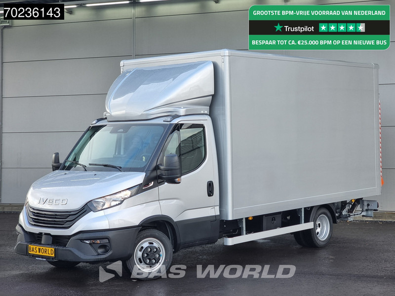 Iveco Daily 35C18 3.0L 2025 MODEL Automaat Laadklep ACC Navi Airco Zijdeur Bakwagen Meubelbak Koffer 21m3 Airco - Dostavno vozilo z zabojnikom: slika 1 Iveco Daily 35C18 3.0L 2025 MODEL Automaat Laadklep ACC Navi Airco Zijdeur Bakwagen Meubelbak Koffer 21m3 Airco - Dostavno vozilo z zabojnikom: slika 1