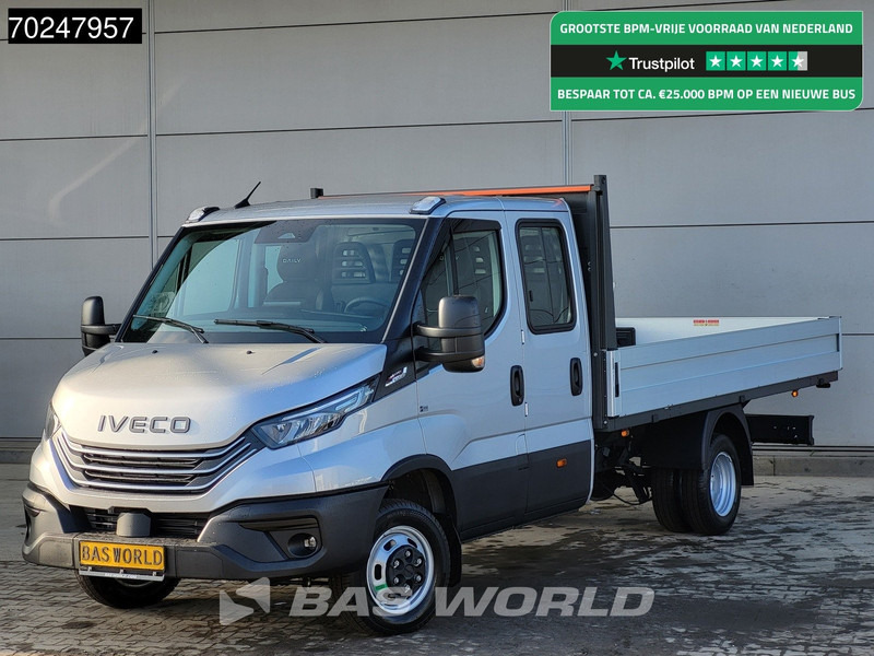Iveco Daily 35C18 3.0L Automaat 180PK Dubbel Cabine Open Laadbak 2025-Model Dubbellucht 3,5t Trekvermogen ACC LED Navi Euro6 Pritsche Pickup - Dostavno vozilo s kesonom: slika 1 Iveco Daily 35C18 3.0L Automaat 180PK Dubbel Cabine Open Laadbak 2025-Model Dubbellucht 3,5t Trekvermogen ACC LED Navi Euro6 Pritsche Pickup - Dostavno vozilo s kesonom: slika 1