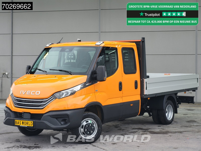 Iveco Daily 35C21 3.0 210PK 2025model Dubbel Cabine Open laadbak 3.5t Trekhaak CarPlay ACC LED Pritsche Pickup Airco Dubbel cabine Trekhaak - Dostavno vozilo s kesonom: slika 1 Iveco Daily 35C21 3.0 210PK 2025model Dubbel Cabine Open laadbak 3.5t Trekhaak CarPlay ACC LED Pritsche Pickup Airco Dubbel cabine Trekhaak - Dostavno vozilo s kesonom: slika 1