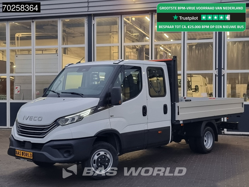 Iveco Daily 35C21 3.0L 210PK 2025model Dubbel Cabine Open laadbak 3.5t Trekhaak CarPlay ACC LED Pritsche Pickup Airco Trekhaak - Dostavno vozilo s kesonom: slika 1 Iveco Daily 35C21 3.0L 210PK 2025model Dubbel Cabine Open laadbak 3.5t Trekhaak CarPlay ACC LED Pritsche Pickup Airco Trekhaak - Dostavno vozilo s kesonom: slika 1