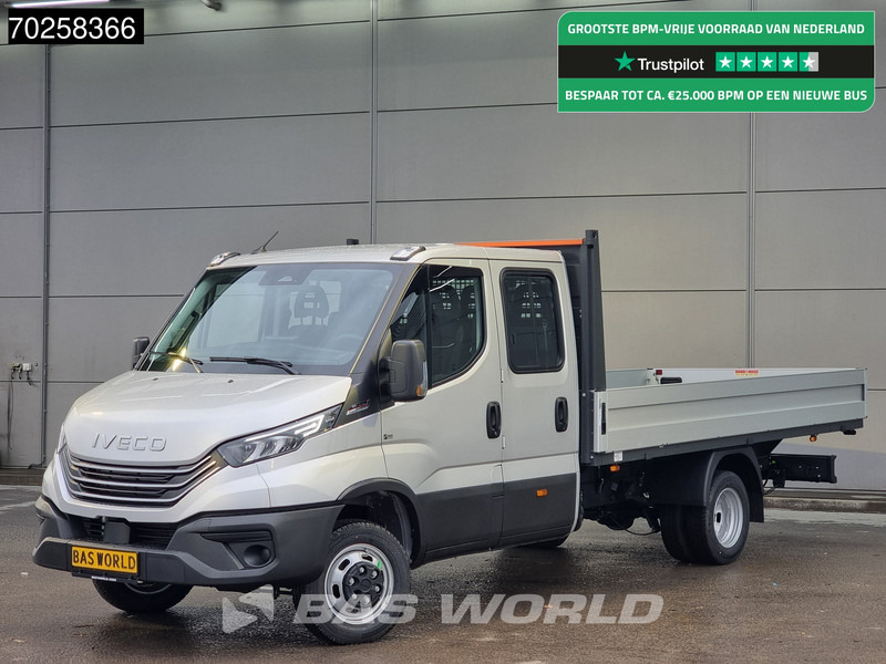 Iveco Daily 35C21 3.0L Automaat 2025model Open laadbak Dubbel Cabine CarPlay ACC LED 3,5T Trekvermogen Pritsche Pickup Airco Dubbel cabine - Dostavno vozilo s kesonom: slika 1 Iveco Daily 35C21 3.0L Automaat 2025model Open laadbak Dubbel Cabine CarPlay ACC LED 3,5T Trekvermogen Pritsche Pickup Airco Dubbel cabine - Dostavno vozilo s kesonom: slika 1
