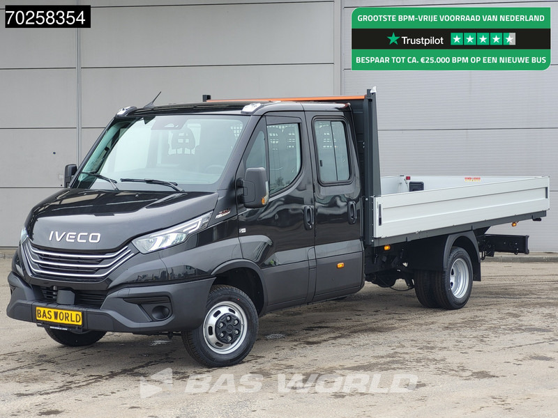 Iveco Daily 35C21 3.0L Automaat 210PK 2025-Model Open laadbak Dubbel Cabine Dubbellucht CarPlay ACC LED 3,5T Trekvermogen Euro6 Pritsche Pic - Dostavno vozilo s kesonom: slika 1 Iveco Daily 35C21 3.0L Automaat 210PK 2025-Model Open laadbak Dubbel Cabine Dubbellucht CarPlay ACC LED 3,5T Trekvermogen Euro6 Pritsche Pic - Dostavno vozilo s kesonom: slika 1