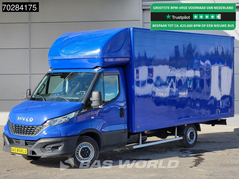 Iveco Daily 35S14 Automaat Bakwagen Achterdeuren 488cm lang! Airco Cruise Euro6 Meubelbak Koffer 23m3 Airco Cruise control - Dostavno vozilo z zabojnikom: slika 1 Iveco Daily 35S14 Automaat Bakwagen Achterdeuren 488cm lang! Airco Cruise Euro6 Meubelbak Koffer 23m3 Airco Cruise control - Dostavno vozilo z zabojnikom: slika 1