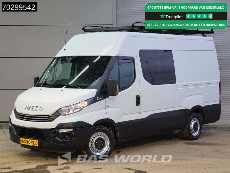 Iveco Daily 35S14 Dubbel Cabine Automaat L2H2 3,5t Trekhaak Airco Cruise Camera Imperiaal Euro6 L2 DC Doka Mixto Airco Trekhaak Cruise contr - Furgon: slika 1 Iveco Daily 35S14 Dubbel Cabine Automaat L2H2 3,5t Trekhaak Airco Cruise Camera Imperiaal Euro6 L2 DC Doka Mixto Airco Trekhaak Cruise contr - Furgon: slika 1