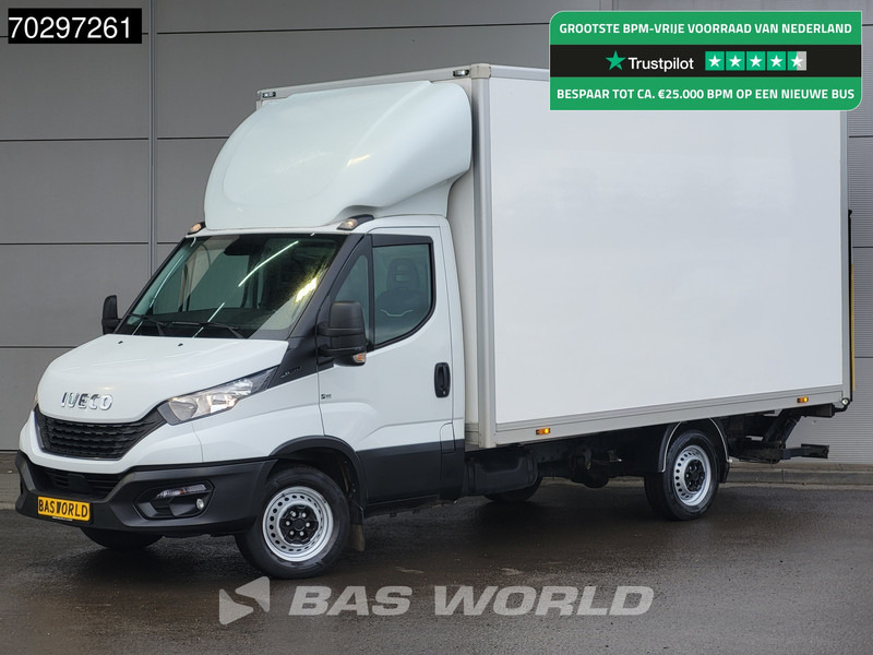 Iveco Daily 35S14 Laadklep Zijdeur Bakwagen Airco Cruise Standkachel Euro6 Meubelbak Koffer Airco Cruise control - Dostavno vozilo z zabojnikom: slika 1 Iveco Daily 35S14 Laadklep Zijdeur Bakwagen Airco Cruise Standkachel Euro6 Meubelbak Koffer Airco Cruise control - Dostavno vozilo z zabojnikom: slika 1