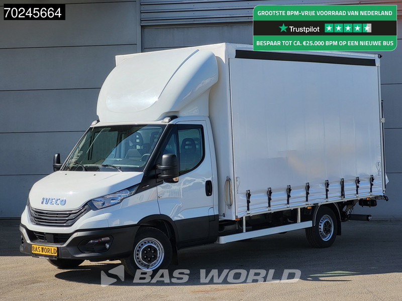 Iveco Daily 35S18 3.0L Laadklep Schuifzeilen Airco Cruise Bakwagen Meubelbak Zeilenwagen Schuifzeil Plane 22m3 Airco Cruise control - Dostavno vozilo s ponjavo: slika 1 Iveco Daily 35S18 3.0L Laadklep Schuifzeilen Airco Cruise Bakwagen Meubelbak Zeilenwagen Schuifzeil Plane 22m3 Airco Cruise control - Dostavno vozilo s ponjavo: slika 1