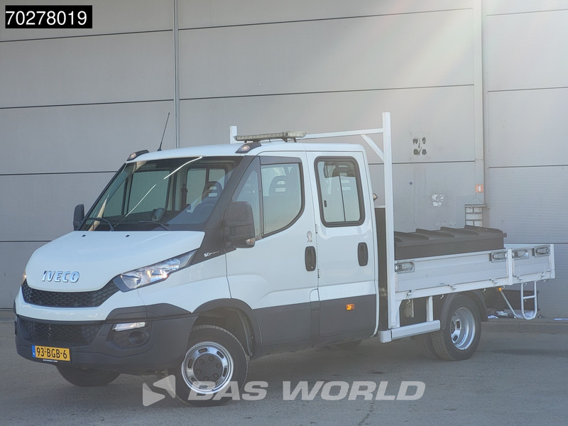 Iveco Daily 50C17 3.0L Automaat DC Open laadbak Kraan Hiab 017T-2 Airco APK 10-2025 Pickup Crane Kraanwagen Pritsche Airco Dubbel cabine - Dostavno vozilo s kesonom: slika 5 Iveco Daily 50C17 3.0L Automaat DC Open laadbak Kraan Hiab 017T-2 Airco APK 10-2025 Pickup Crane Kraanwagen Pritsche Airco Dubbel cabine - Dostavno vozilo s kesonom: slika 5