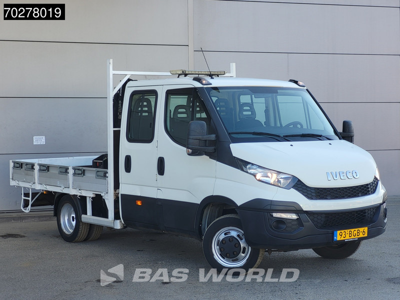 Iveco Daily 50C17 3.0L Automaat DC Open laadbak Kraan Hiab 017T-2 Airco APK 10-2025 Pickup Crane Kraanwagen Pritsche Airco Dubbel cabine - Dostavno vozilo s kesonom: slika 3 Iveco Daily 50C17 3.0L Automaat DC Open laadbak Kraan Hiab 017T-2 Airco APK 10-2025 Pickup Crane Kraanwagen Pritsche Airco Dubbel cabine - Dostavno vozilo s kesonom: slika 3