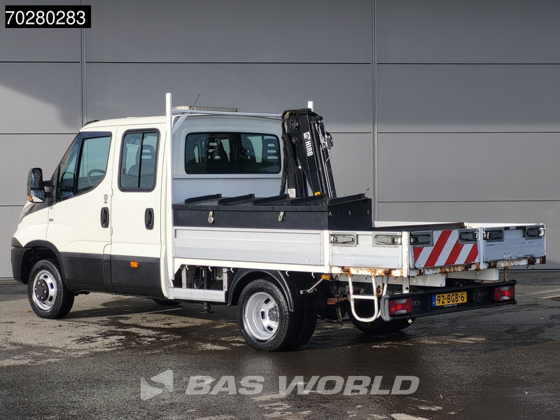 Iveco Daily 50C17 3,0L Automaat HIAB 017T-2 DC Open laadbak Dubbellucht Airco Euro6 Pickup Crane Kraanwagen Pritsche Airco Dubbel cabine - Dostavno vozilo s kesonom: slika 5 Iveco Daily 50C17 3,0L Automaat HIAB 017T-2 DC Open laadbak Dubbellucht Airco Euro6 Pickup Crane Kraanwagen Pritsche Airco Dubbel cabine - Dostavno vozilo s kesonom: slika 5