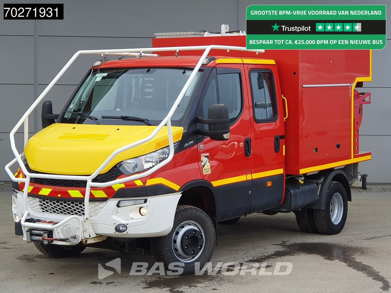 Iveco Daily 70C17 4x4 Achleitner Firetruck Brandweerwagen AWD Allrad Camper 1200liter Airco Dubbel cabine Trekhaak Cruise control - Reševalno vozilo: slika 1 Iveco Daily 70C17 4x4 Achleitner Firetruck Brandweerwagen AWD Allrad Camper 1200liter Airco Dubbel cabine Trekhaak Cruise control - Reševalno vozilo: slika 1