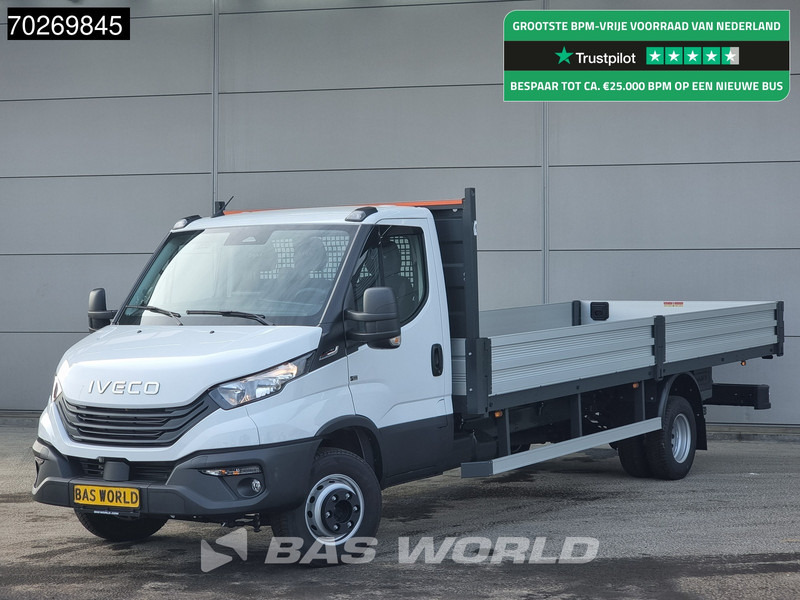 Iveco Daily 70C18 3.0L Automaat 525cm Open laadbak XXL Trekhaak ACC Navi Airco Pickup Pritsche 5m3 Airco Trekhaak - Dostavno vozilo s kesonom: slika 1 Iveco Daily 70C18 3.0L Automaat 525cm Open laadbak XXL Trekhaak ACC Navi Airco Pickup Pritsche 5m3 Airco Trekhaak - Dostavno vozilo s kesonom: slika 1