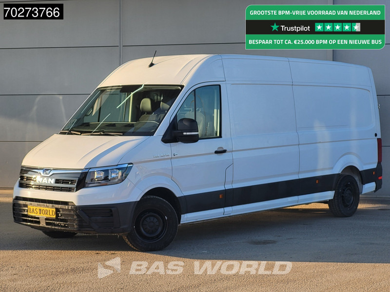 MAN TGE 3.140 Automaat L4H3 Airco Camera Parkeersensoren L3H2 14m3 Airco - Furgon: slika 1 MAN TGE 3.140 Automaat L4H3 Airco Camera Parkeersensoren L3H2 14m3 Airco - Furgon: slika 1