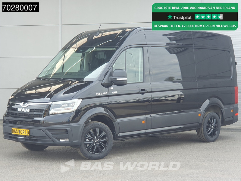 MAN TGE 3.180 4x4 Automaat 2025 Facelift L3H3 LED ACC Navi Airco Cruise Camera Parkeersensoren L2H2 Allrad 4WD 12m3 Airco - Furgon: slika 1 MAN TGE 3.180 4x4 Automaat 2025 Facelift L3H3 LED ACC Navi Airco Cruise Camera Parkeersensoren L2H2 Allrad 4WD 12m3 Airco - Furgon: slika 1