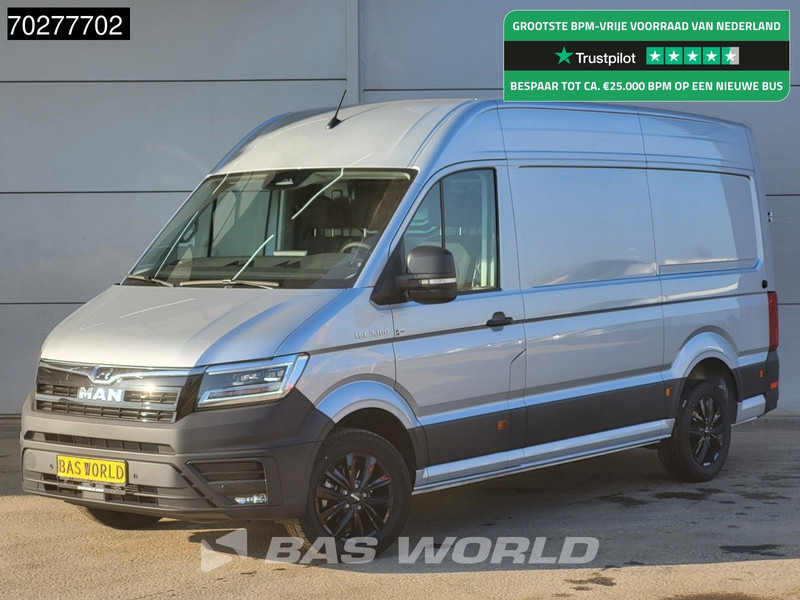 MAN TGE 3.180 Automaat 180PK L3H3 LED Airco Cruise Trekhaak Camera Parkeersensoren L2H2 11m3 Airco Trekhaak - Furgon: slika 1 MAN TGE 3.180 Automaat 180PK L3H3 LED Airco Cruise Trekhaak Camera Parkeersensoren L2H2 11m3 Airco Trekhaak - Furgon: slika 1