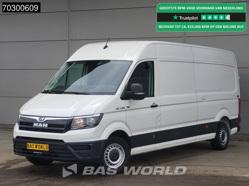 MAN TGE 3.180 Automaat 180PK L3H3 Trekhaak Airco Cruise Camera Parkeersensoren Euro6 L2H2 Airco Cruise control - Furgon: slika 1 MAN TGE 3.180 Automaat 180PK L3H3 Trekhaak Airco Cruise Camera Parkeersensoren Euro6 L2H2 Airco Cruise control - Furgon: slika 1