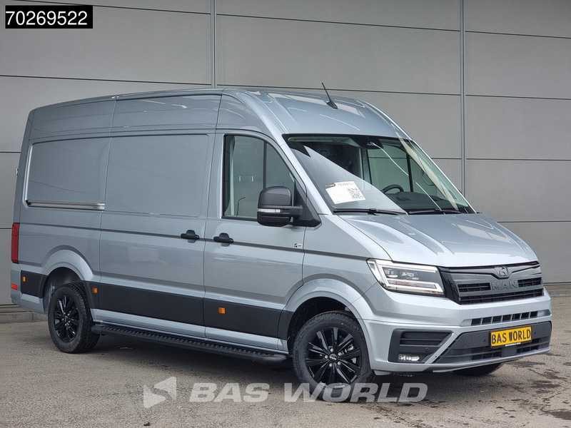 MAN TGE 3.180 Automaat 2025 Black Edition model Facelift L3H3 Navi CarPlay Camera L2H2 11m3 Airco Cruise control - Furgon: slika 3 MAN TGE 3.180 Automaat 2025 Black Edition model Facelift L3H3 Navi CarPlay Camera L2H2 11m3 Airco Cruise control - Furgon: slika 3