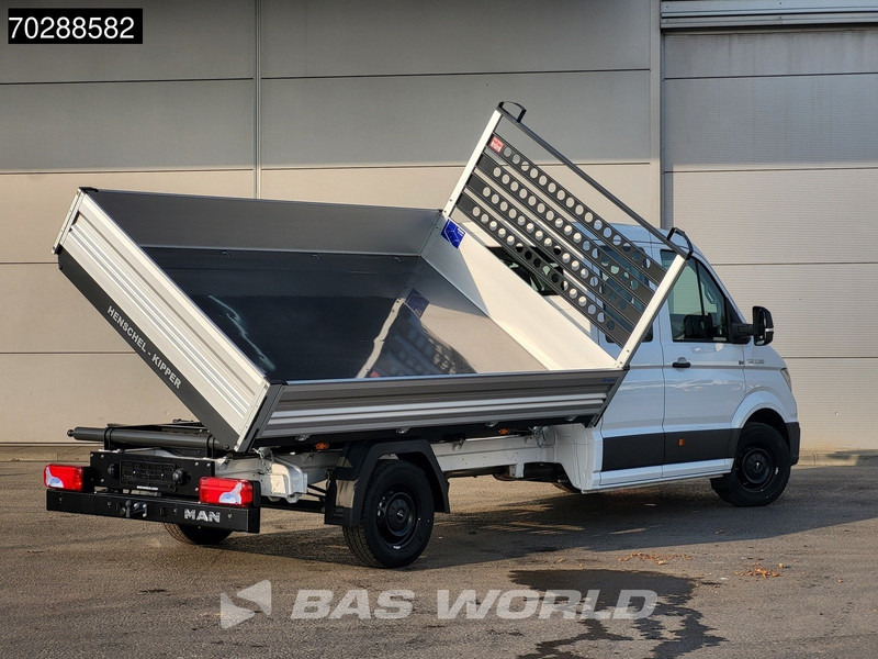 Nov Dostavno vozilo prekucnik MAN TGE 3.180 Driezijdige Kipper Automaat Dubbel Cabine 2025 Facelift 180PK Trekhaak LED Navi ACC Airco Cruise Euro6 Kipper Tippe Benne Kieper: slika 6
