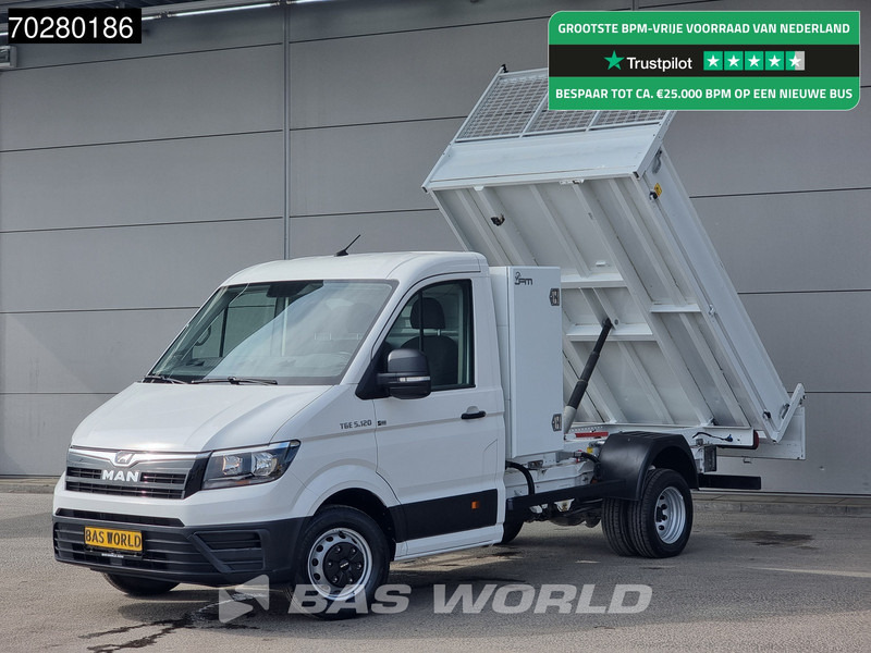 MAN TGE 5.120 Kipper Dubbellucht 3500kg trekhaak Navi Airco Cruise Tipper Benne Kieper Airco Cruise control - Dostavno vozilo prekucnik: slika 1 MAN TGE 5.120 Kipper Dubbellucht 3500kg trekhaak Navi Airco Cruise Tipper Benne Kieper Airco Cruise control - Dostavno vozilo prekucnik: slika 1