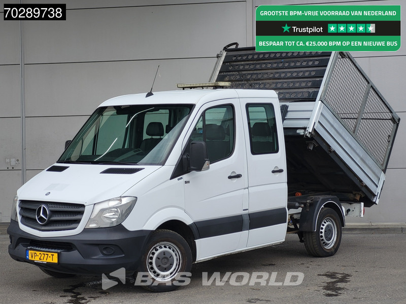 Mercedes-Benz Sprinter 310 CDI Automaat 3 zijdige Kipper Dubbel Cabine Trekhaak Tipper Benne Open laadbak Airco Trekhaak - Dostavno vozilo prekucnik: slika 1 Mercedes-Benz Sprinter 310 CDI Automaat 3 zijdige Kipper Dubbel Cabine Trekhaak Tipper Benne Open laadbak Airco Trekhaak - Dostavno vozilo prekucnik: slika 1