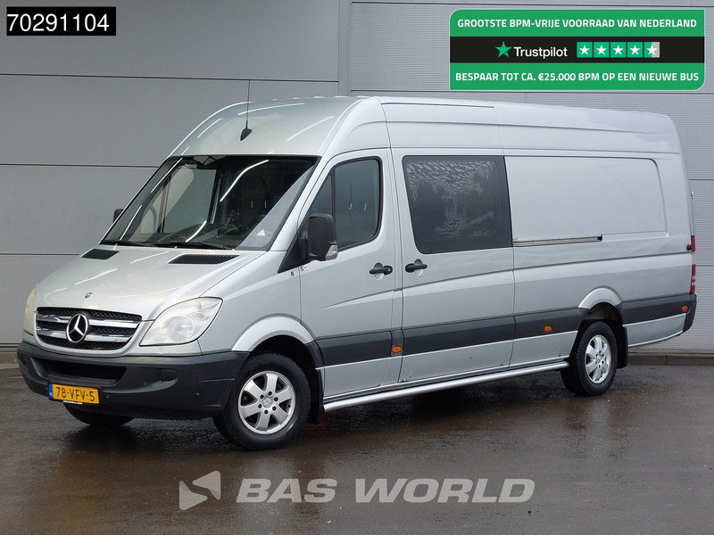 Mercedes-Benz Sprinter 318 CDI 3.0L V6 Automaat Dubbel Cabine 2x Schuifdeur L4H2 Trekhaak Airco Camera Parkeersensoren APK 07-2026 L4 DC Doka Mixto Air - Furgon: slika 1 Mercedes-Benz Sprinter 318 CDI 3.0L V6 Automaat Dubbel Cabine 2x Schuifdeur L4H2 Trekhaak Airco Camera Parkeersensoren APK 07-2026 L4 DC Doka Mixto Air - Furgon: slika 1
