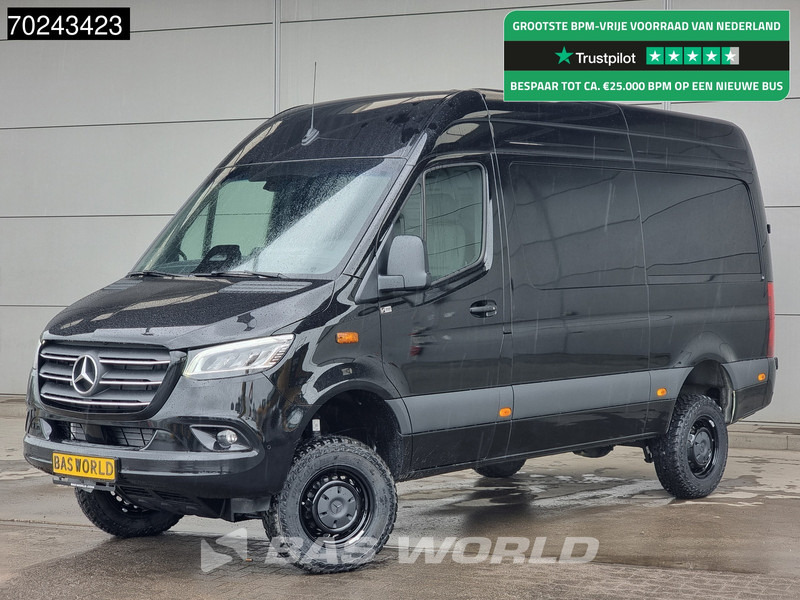 Mercedes-Benz Sprinter 319 CDI Automaat 4x4 Neues Modell ACC Navi Camera L2H2 Allrad 4WD Camper basis 10Airco - Furgon: slika 1 Mercedes-Benz Sprinter 319 CDI Automaat 4x4 Neues Modell ACC Navi Camera L2H2 Allrad 4WD Camper basis 10Airco - Furgon: slika 1