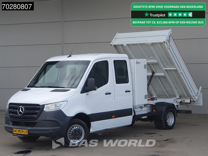 Mercedes-Benz Sprinter 514 CDI Kipper met Kist Dubbel Cabine Dubbellucht 3,5t Trekhaak Airco Cruise Euro6 Kieper Tipper Benne Airco Dubbel cabine Trekh - Dostavno vozilo prekucnik: slika 1 Mercedes-Benz Sprinter 514 CDI Kipper met Kist Dubbel Cabine Dubbellucht 3,5t Trekhaak Airco Cruise Euro6 Kieper Tipper Benne Airco Dubbel cabine Trekh - Dostavno vozilo prekucnik: slika 1