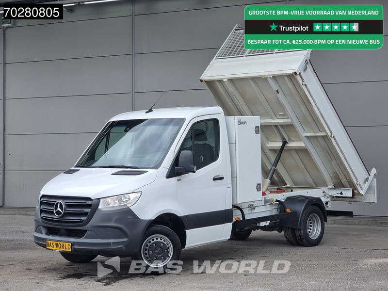 Mercedes-Benz Sprinter 514 CDI Kipper met Kist Dubbel Cabine Dubbellucht 3,5t Trekhaak Airco Cruise Euro6 Tipper Benne Kieper 1m3 Airco Trekhaak Cruise - Dostavno vozilo prekucnik: slika 1 Mercedes-Benz Sprinter 514 CDI Kipper met Kist Dubbel Cabine Dubbellucht 3,5t Trekhaak Airco Cruise Euro6 Tipper Benne Kieper 1m3 Airco Trekhaak Cruise - Dostavno vozilo prekucnik: slika 1