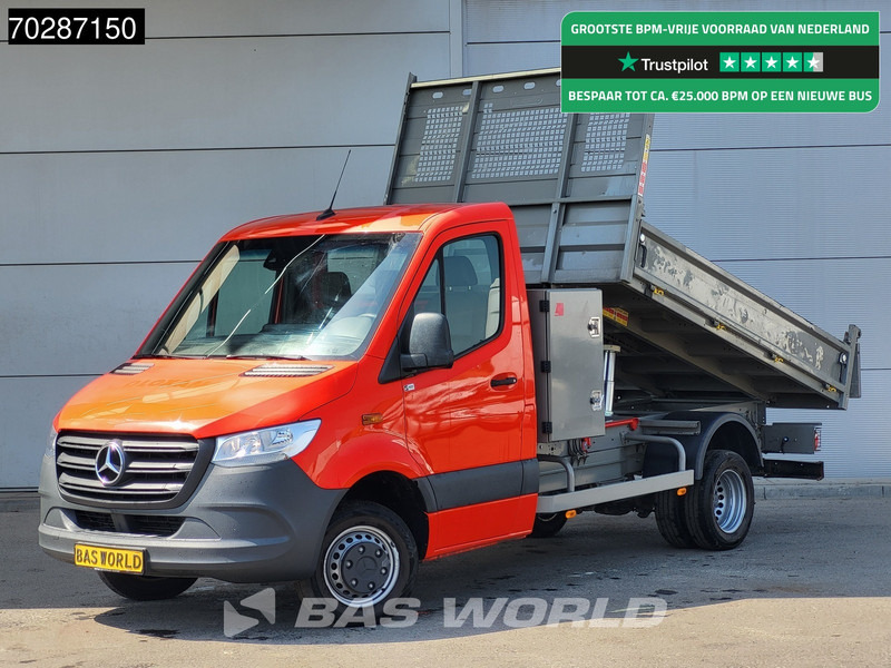 Mercedes-Benz Sprinter 514 CDI Kipper met Kist Dubbellucht 3,5t Trekhaak Airco Cruise Euro6 Tipper Benne Kieper 2m3 Airco Trekhaak Cruise control - Dostavno vozilo prekucnik: slika 1 Mercedes-Benz Sprinter 514 CDI Kipper met Kist Dubbellucht 3,5t Trekhaak Airco Cruise Euro6 Tipper Benne Kieper 2m3 Airco Trekhaak Cruise control - Dostavno vozilo prekucnik: slika 1