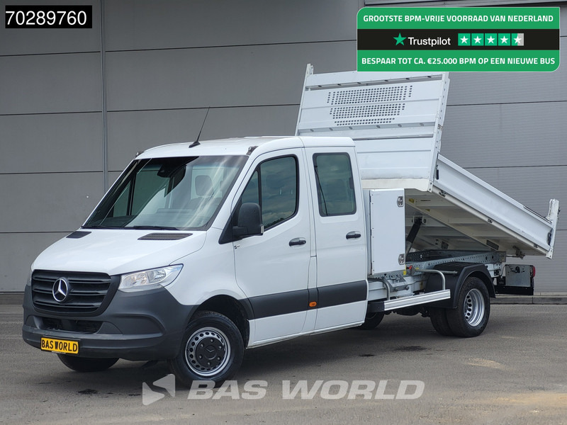 Mercedes-Benz Sprinter 514 CDI Open Laadbak met Kist Dubbel Cabine Dubbellucht 3,5t Trekhaak Airco Cruise MBUX CarPlay Euro6 Pritsche Pickup Open Box 2 - Dostavno vozilo s kesonom: slika 1 Mercedes-Benz Sprinter 514 CDI Open Laadbak met Kist Dubbel Cabine Dubbellucht 3,5t Trekhaak Airco Cruise MBUX CarPlay Euro6 Pritsche Pickup Open Box 2 - Dostavno vozilo s kesonom: slika 1