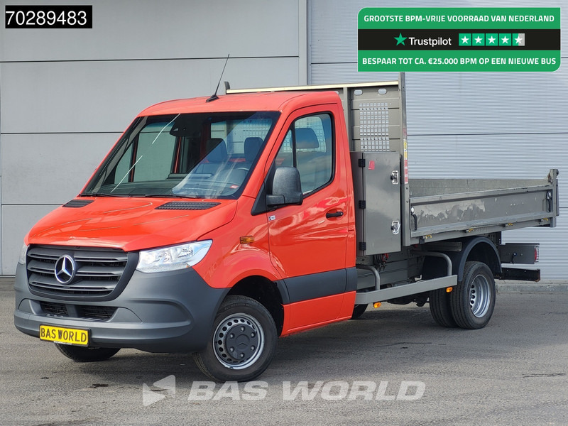 Mercedes-Benz Sprinter 514 CDI Open Laadbak met Kist Dubbellucht 3,5t Trekhaak Airco Cruise Euro6 Pritsche Pickup Open Box 2m3 Airco Trekhaak Cruise co - Dostavno vozilo s kesonom: slika 1 Mercedes-Benz Sprinter 514 CDI Open Laadbak met Kist Dubbellucht 3,5t Trekhaak Airco Cruise Euro6 Pritsche Pickup Open Box 2m3 Airco Trekhaak Cruise co - Dostavno vozilo s kesonom: slika 1