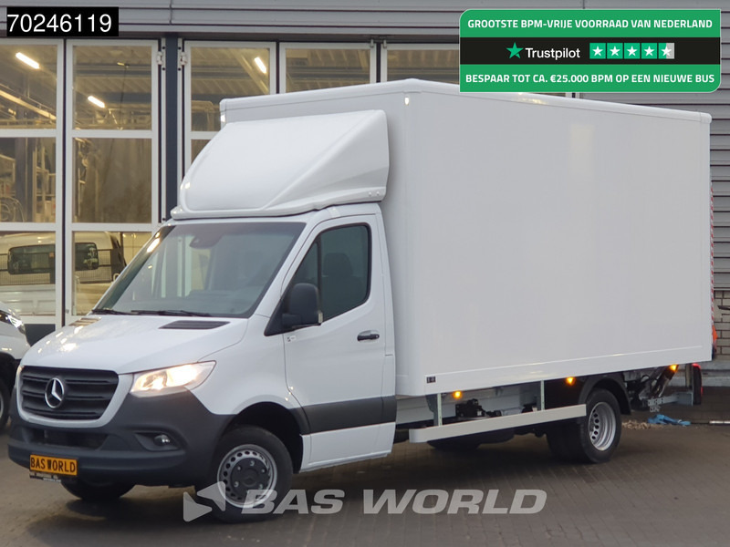 Mercedes-Benz Sprinter 515 CDI Automaat 1000kg Laadklep Dubbellucht Bakwagen MBUX Airco Cruise MBUX Koffer Meubelbak 21m3 Airco Cruise control - Dostavno vozilo z zabojnikom: slika 1 Mercedes-Benz Sprinter 515 CDI Automaat 1000kg Laadklep Dubbellucht Bakwagen MBUX Airco Cruise MBUX Koffer Meubelbak 21m3 Airco Cruise control - Dostavno vozilo z zabojnikom: slika 1